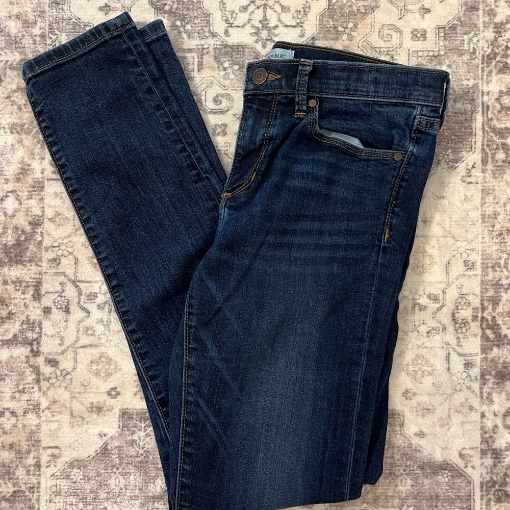 Banana Republic Dark Wash Skinny  Women's Jeans | Size 28